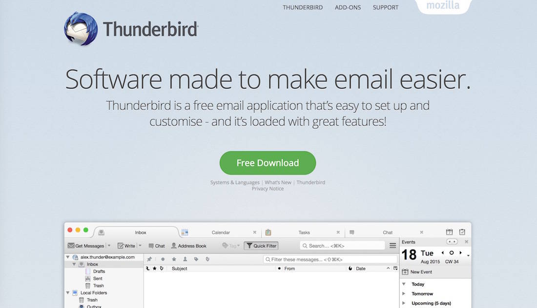 Migrate Emails Using Thunderbird
