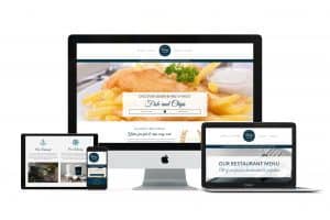 bespoke website design for ripley's fish and chips near derby