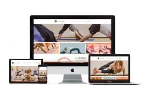 professional web design for London yoga classes